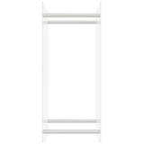 Vidaxl pejs trek 40x35x100 cm hærdet glas gennemsigtig