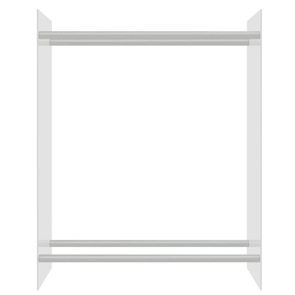 Vidaxl kamin 80x35x100 cm prozorno steklo