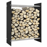 Vidaxl pejs 80x35x100 cm hærdet glas sort