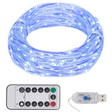Vidaxl Light Garland med 150 lysdioder 15 m blå