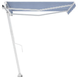 VidaXL Laifel Detached manually pull out 350x250 cm blue and white
