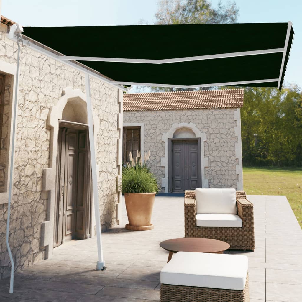 Vidaxl Luifel Detached manually extends 350x250 cm anthracite