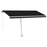 Vidaxl Luifel Detached manually extends 400x300 cm anthracite