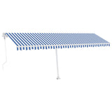 Vidaxl Laifel Free - Automatique 600x300 cm Bleu et blanc