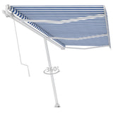 Vidaxl Laifel Free - Automatique 600x300 cm Bleu et blanc