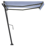 VidaXL Laifel Detached manually pull out 300x250 cm blue and white