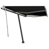 Vidaxl Luifel frittliggende manuelt utvider 300x250 cm Anthracite