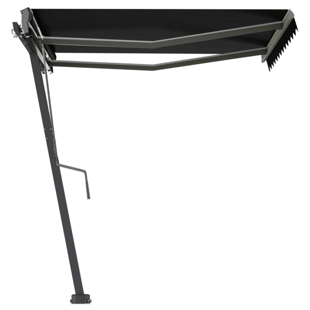 Vidaxl Luifel frittliggende manuelt utvider 300x250 cm Anthracite