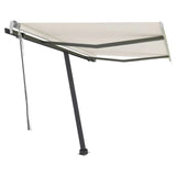 Vidaxl Luifel Detached manually extends 350x250 cm cream -colored