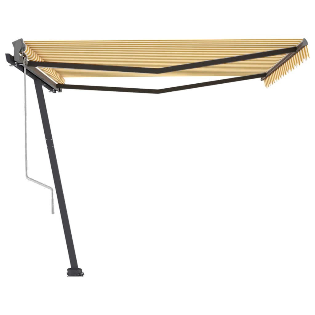Vidaxl Laifel Free - Automatic 400x300 cm jaune et blanc