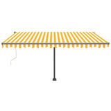 Vidaxl Laifel Free - Automatic 400x300 cm jaune et blanc