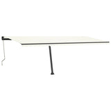 Vidaxl Luifel Free -standing automatic 600x350 cm cream -colored
