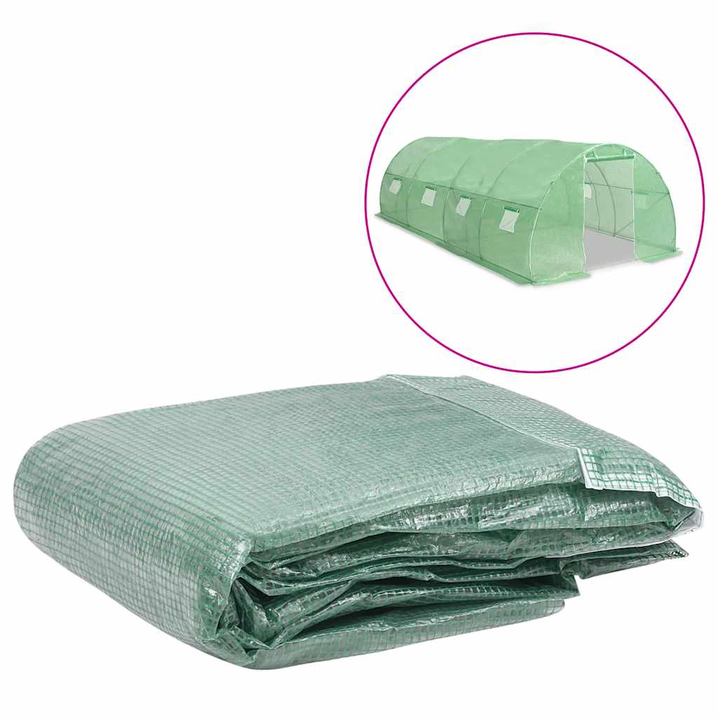 Vidaxl Kashoes replacement (18 m²) 300x600x200 cm green