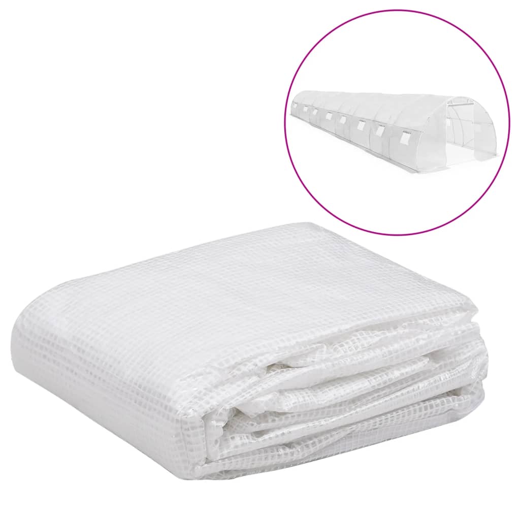 Vidaxl Kashoes replacement (36 m²) 3x12x2 m Transparent