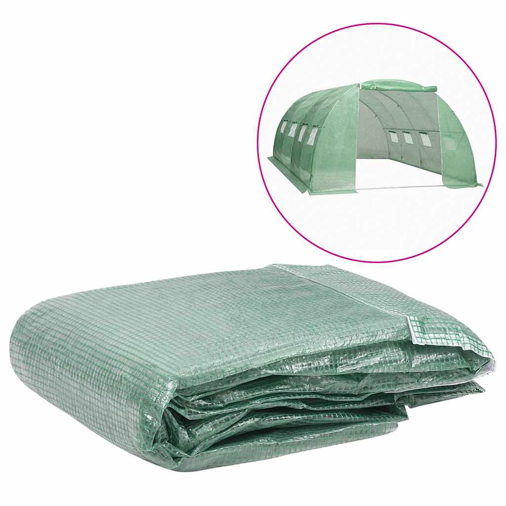 Vidaxl Kashoes replacement (16 m²) 400x400x200 cm green