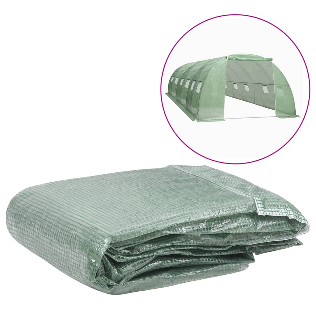 Vidaxl Kashoes replacement (24 m²) 400x600x200 cm green