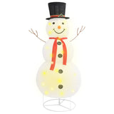 Vidaxl Decorative snowman LED 180 cm Luxury fabric