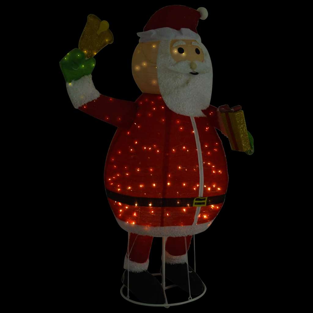 Vidaxl Santa Claus Decorative LED 180 cm Luxury Fabric