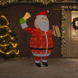 Vidaxl Santa Claus Decorative LED 180 cm Luxury Fabric