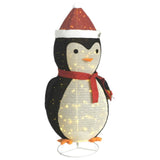 Vidaxl Christmas penguin Decorative LED 180 cm Luxury fabric