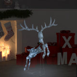 Vidaxl Christmas decorations Flying Reindeer Cold White 120 LEDs White