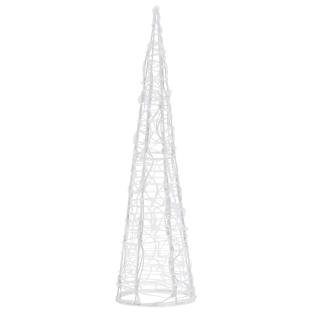Vidaxl Light Cone Dekorativní LED více rozbalovaný 60 cm akryl