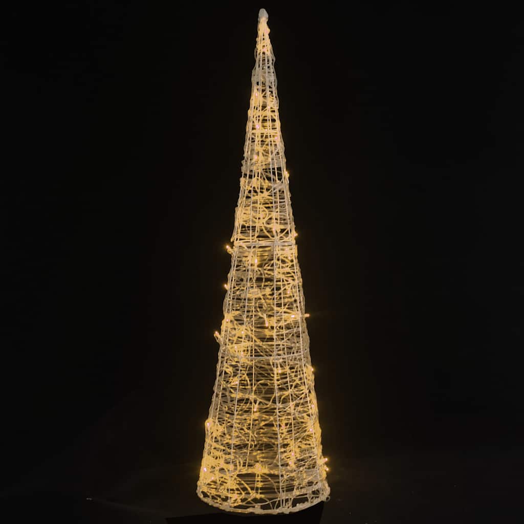 Vidaxl Light cone decorative LED Warm white 90 cm Acrylic