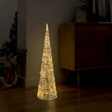 Vidaxl Light cone decorative LED Warm white 90 cm Acrylic