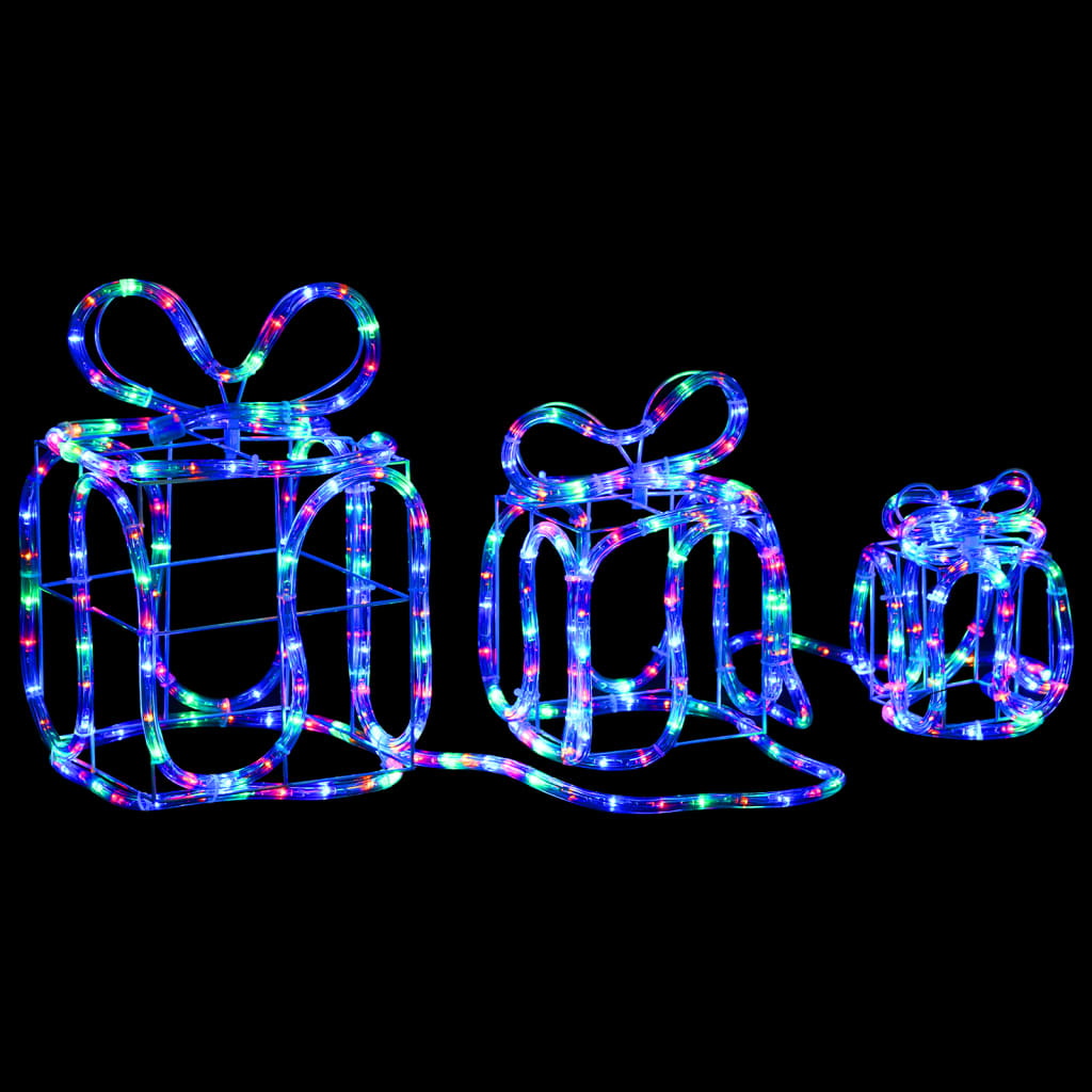 Vidaxl Christmas lighting gift boxes 180 LEDs inside and outside