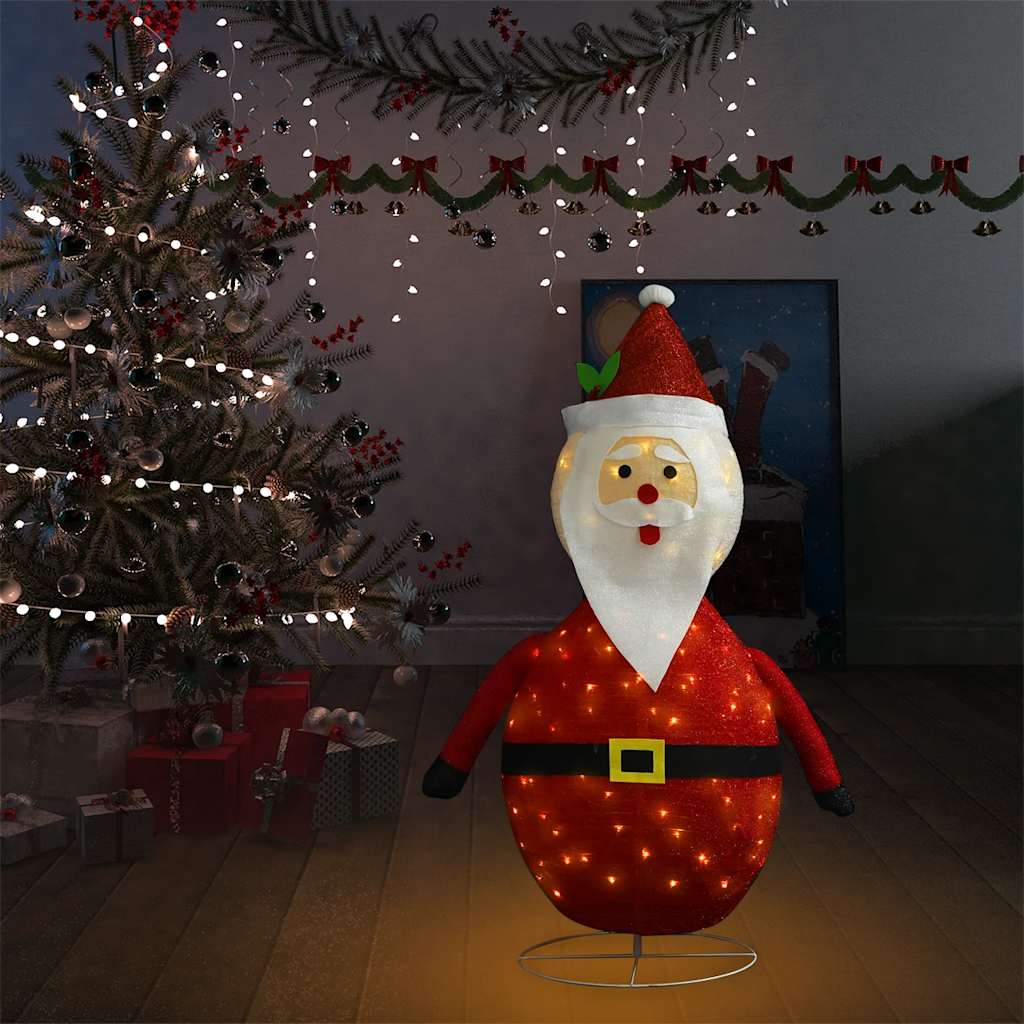 Vidaxl Decorative Santa Led Luxury Fabric 120 cm