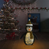 Vidaxl Christmas Penguin Dekorativt førte 90 cm luksusstof