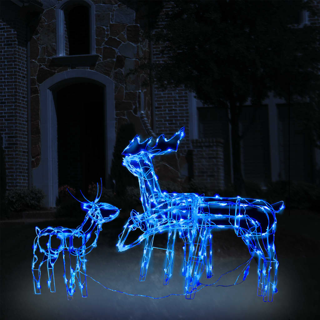 Vidaxl 3dílné vánoční osvětlení Rendieren 229 LED diody