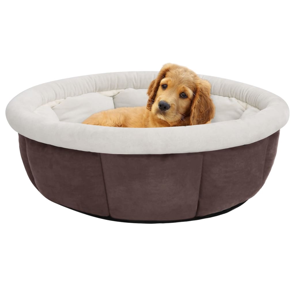 Vidaxl dog basket 59x59x24 cm brown