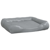 Vidaxl Dog Basket 80x68x23 cm in pelle artificiale grigio chiaro