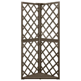 Vidaxl Latwerk rohový model 50x50x145 cm pevné borovice