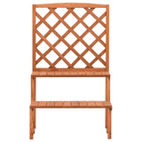 Vidaxl Plant rack with slat 70x42x115 cm solid pinewood