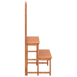Vidaxl Plant rack with slat 70x42x115 cm solid pinewood