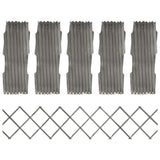 Vidaxl Garden slat works 5 st 180x30 cm Solid pine Gray