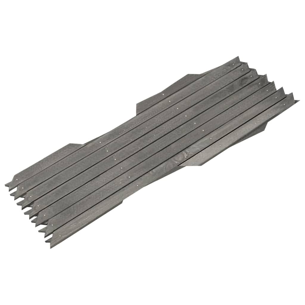 Vidaxl Garden slat works 5 st 180x30 cm Solid pine Gray