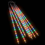 Vidaxl Mete Eartes 8 St 288 LED znotraj 50 cm večkolorjene