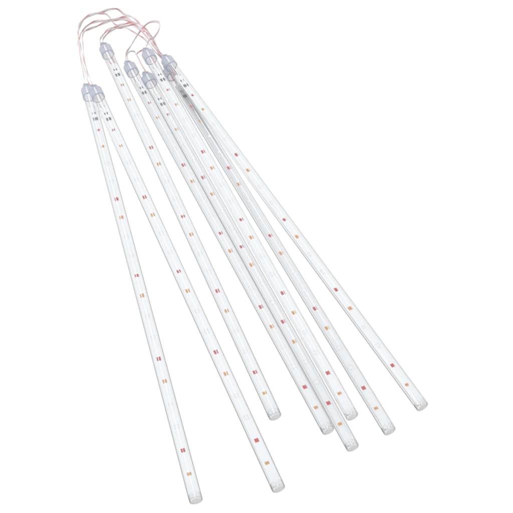 Vidaxl Mete Eartes 8 St 288 LED znotraj 50 cm večkolorjene