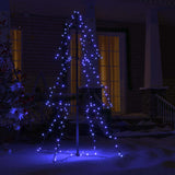 Vidaxl Kegelkerstboom 160 LEDs inside and outside 78x120 cm