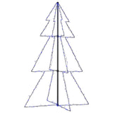 Vidaxl Kegelkerstboom 200 LEDs inside and outside 98x150 cm