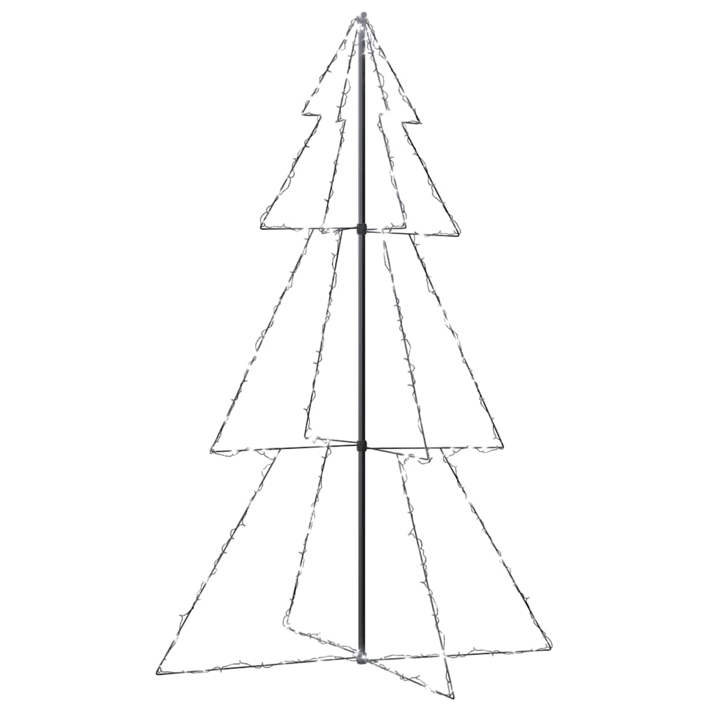 Vidaxl KegelKerstboom 240 lysdioder inom och utanför 118x150 cm