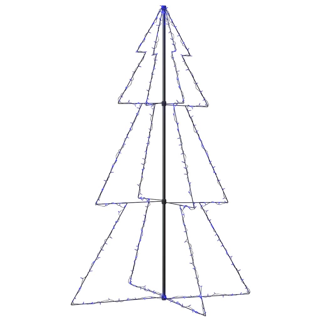 Vidaxl Kegelkerstboom 240 LED all'interno e all'esterno di 118x150 cm