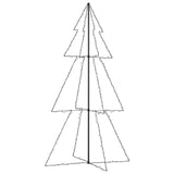 Vidaxl Kegelkerstboom 300 LEDs inside and outside 120x220 cm