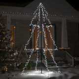 Vidaxl Kegelkerstboom 300 LEDs inside and outside 120x220 cm