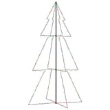 Vidaxl Kegelkerstboom 300 LEDs inside and outside 120x220 cm