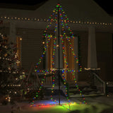 Vidaxl Kegelkirstboom 300 LEDs bannen an ausserhalb 120X220 cm