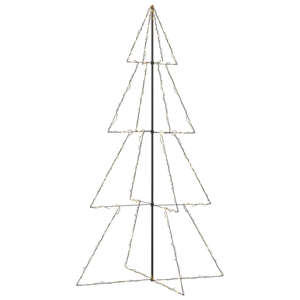 Vidaxl Kegelkerstboom 360 LEDs inside and outside 143x250 cm